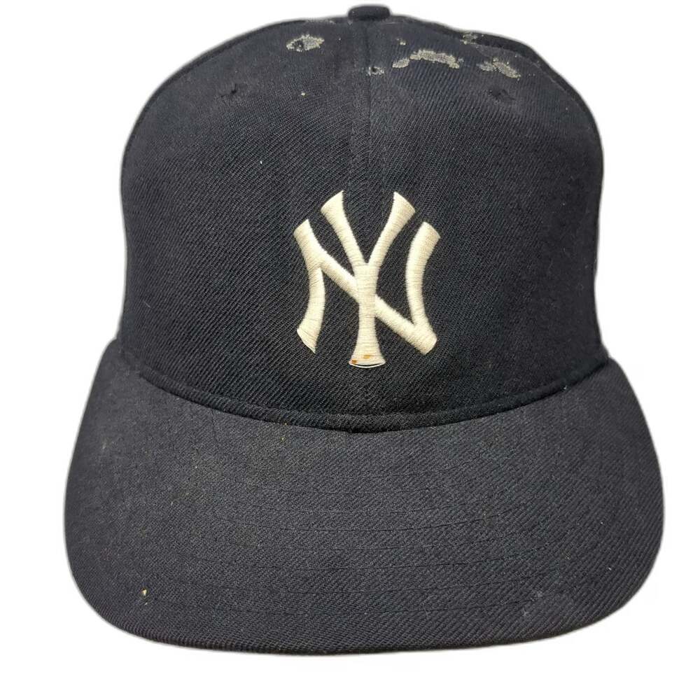 New York Yankees MLB New Era Baseball Cap Blue 6 7/8 Wool Diamond Collection Hat